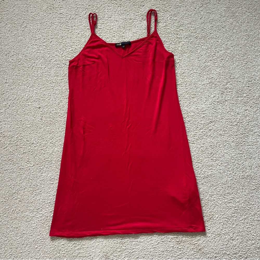 Maje Cherry Red Mini Dress